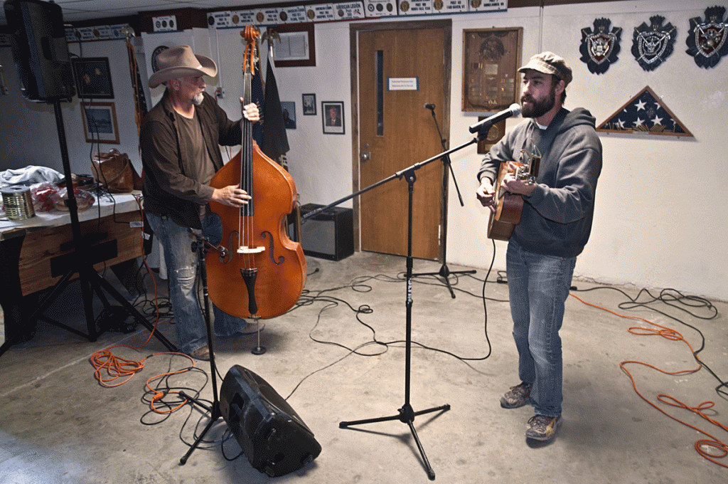 Terlingua Music star Trevor Reichman took some time off from touring to visit and play.  