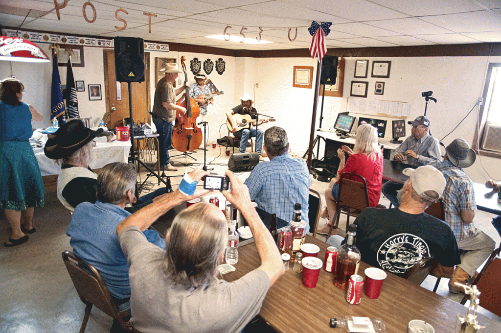 George rockin' the crowd.