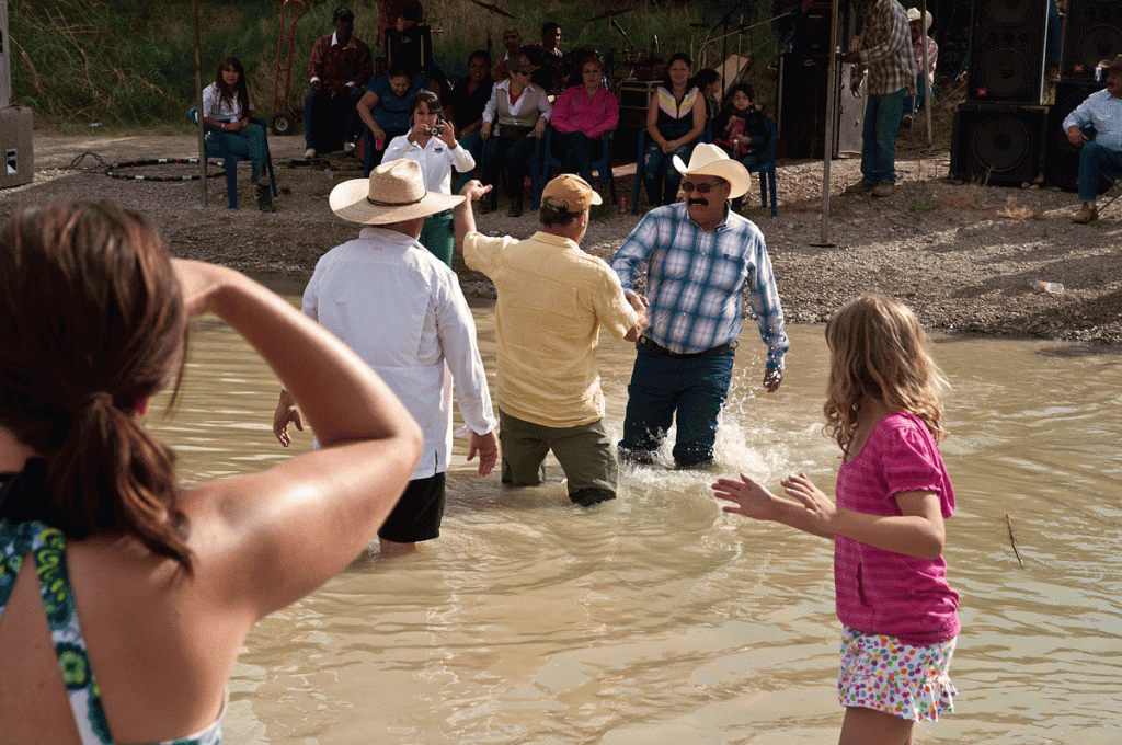 hands across the border.