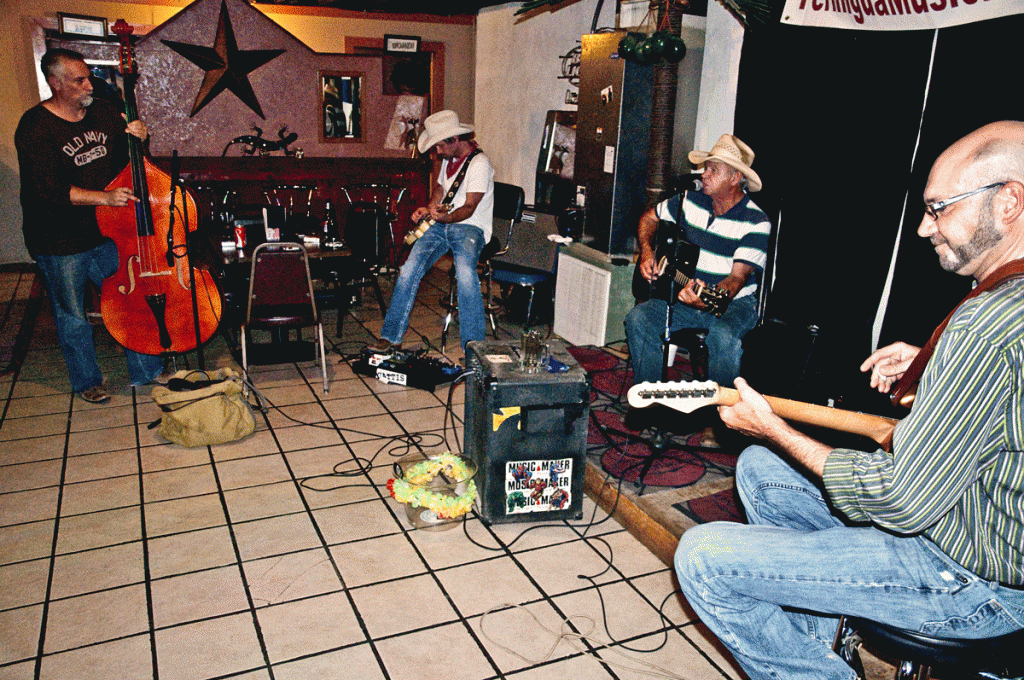 The band:  Nick, Keith, Web and Trevor.