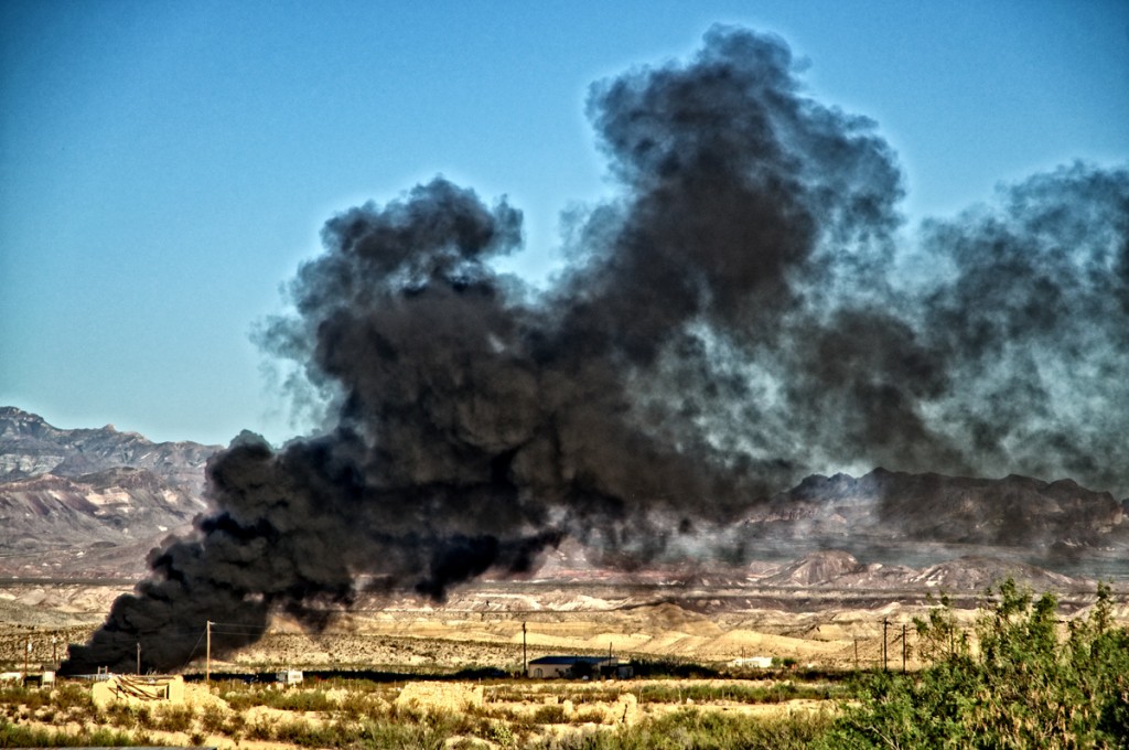 Smoke in the Ghost Town