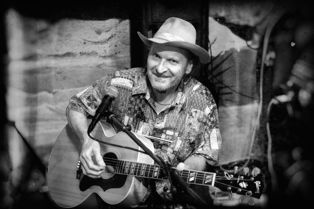 Butch Hancock playing at the Starlight Theatre.