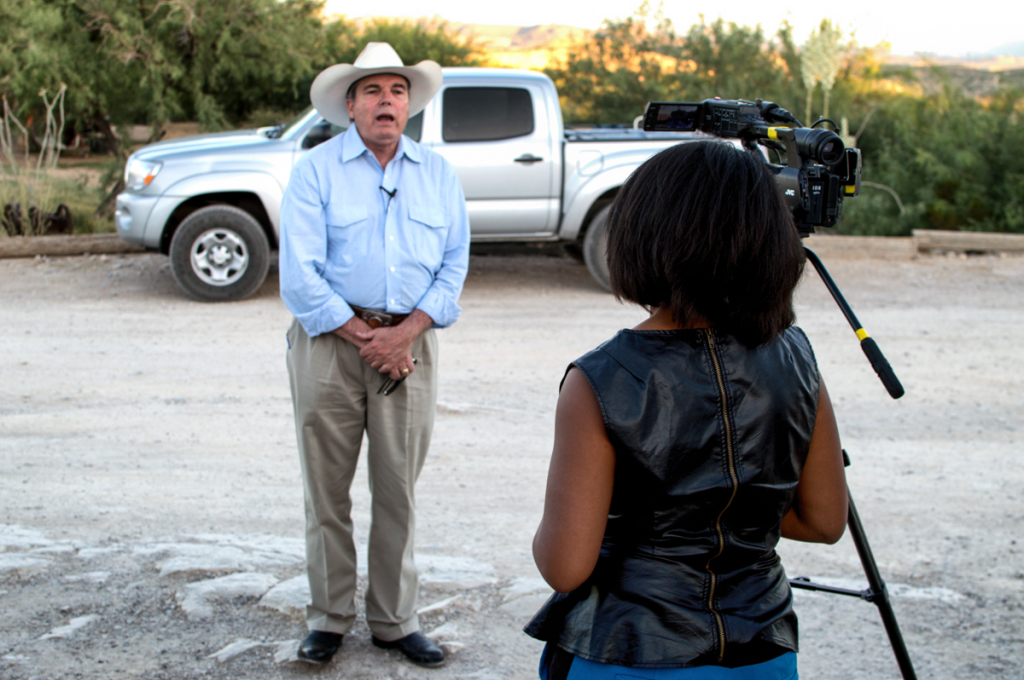 Brewster County DA, Rod Ponton, explains for the camera how he managed to not get a conviction.